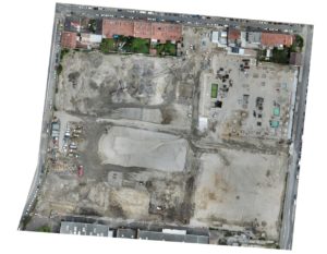 Vue aérienne orthophoto du site